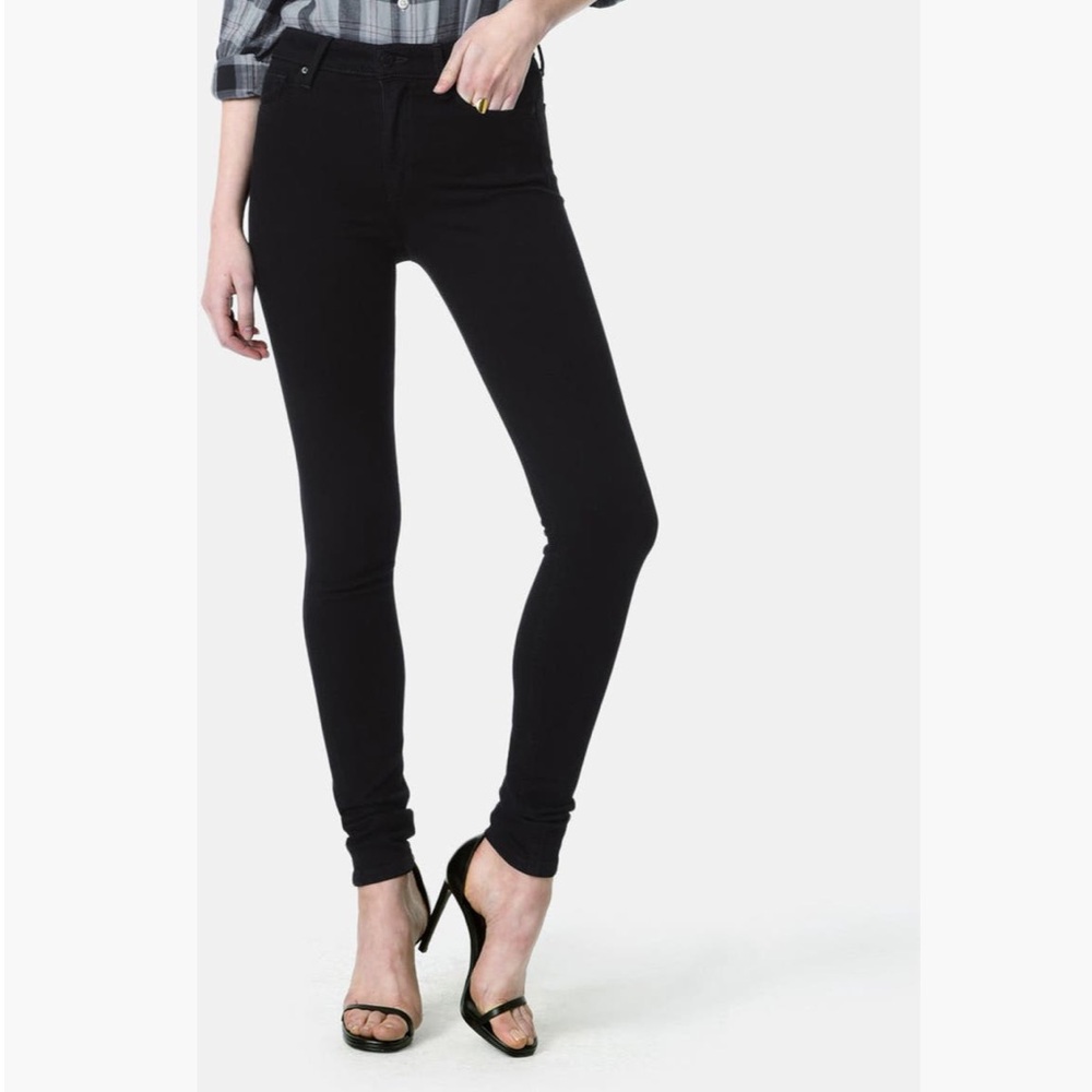 Joe’s Jeans Flawless The Charlie High Rise Skinny Black 28